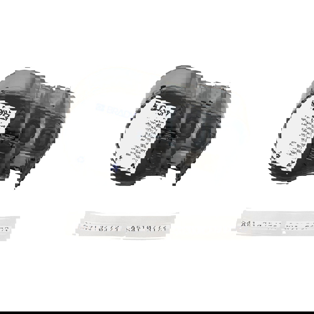 Labels, Ribbons & Tapes; Application: Label Printer Cartridge ; Type: Label Printer Cartridge ; Color Family: White ; Color: Black on White ; Number Of Labels Per Roll: 160 ; For Use With: BMP41; BMP51; BMP53; M511